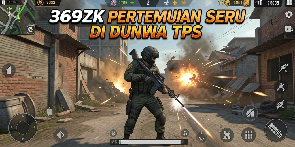 Gameplay mendebarkan dalam 369ZK dengan aksi TPS yang seru.