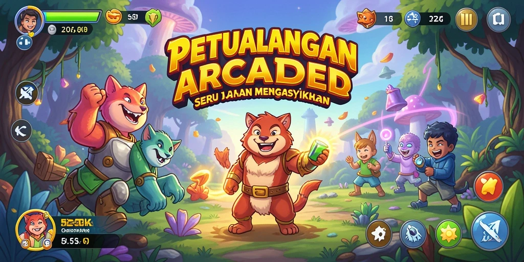 Tampilan gameplay seru dan menantang dalam 5ZK.