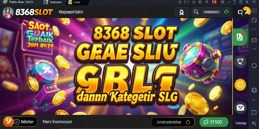 Gameplay menarik dari 8368SLOT yang menampilkan putaran slot.