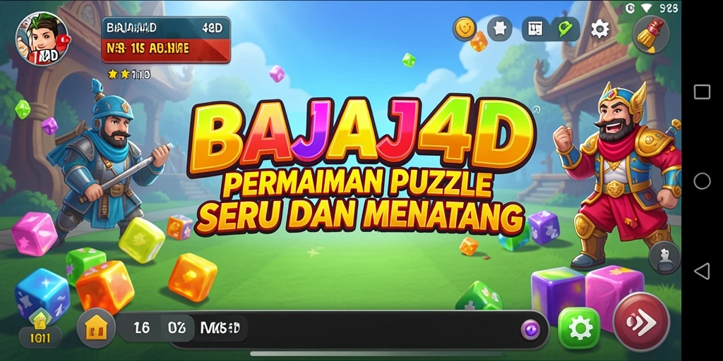 Tangkapan layar permainan BAJAJ4D menampilkan teka-teki yang menarik.