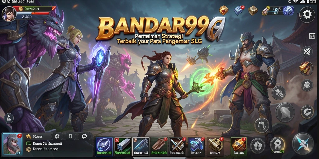 Tampilan menarik dari gameplay BANDAR99 yang menantang.