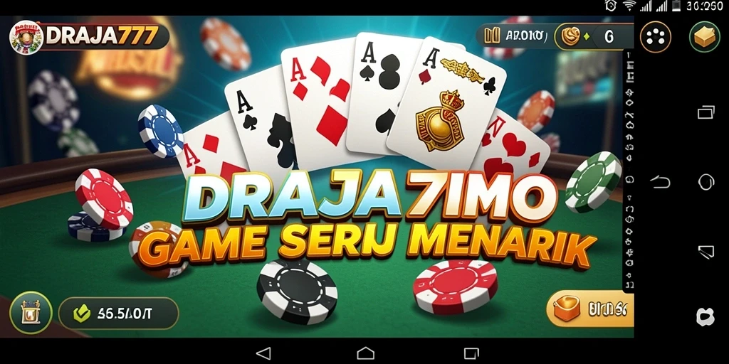 Tampilan gameplay seru DRAJA777 dengan pemain yang kompetitif.