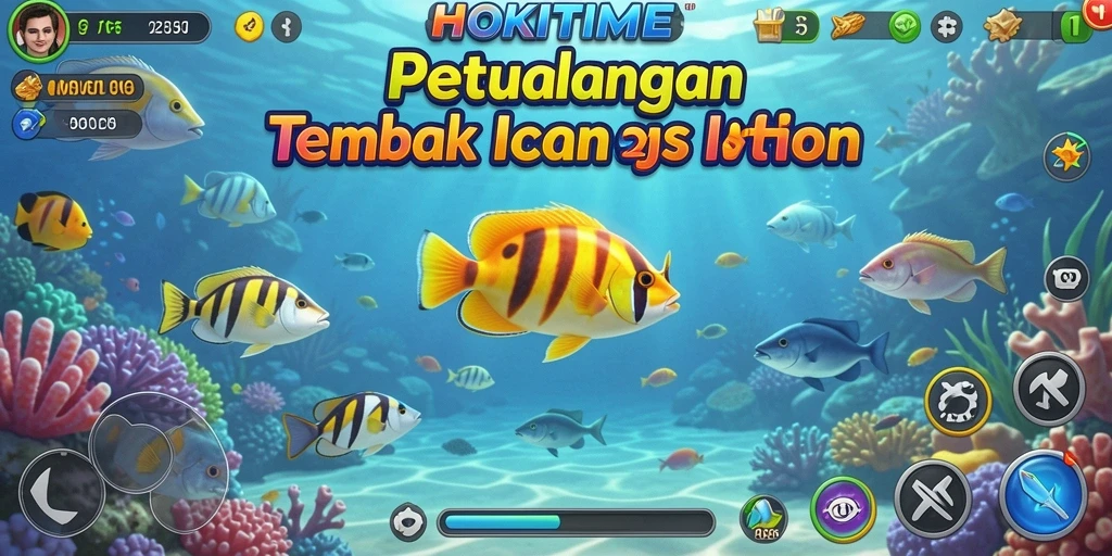 Gameplay seru Tembak Ikan di HOKITIME.