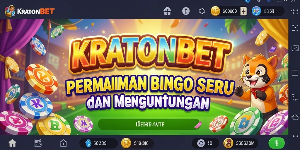 Tampilan gameplay Bingo yang menarik dan interaktif.