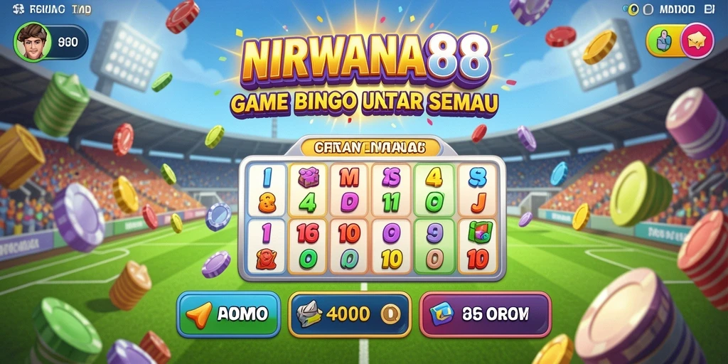 Tampilan gameplay Bingo yang seru dan interaktif di NIRWANA88.
